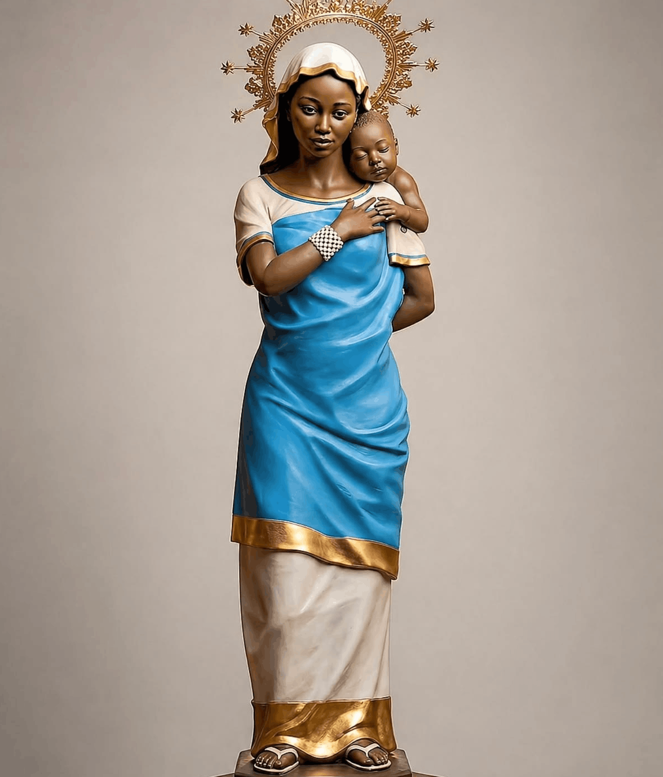 Mary, Mother of God — depicted in the iconography of Africa